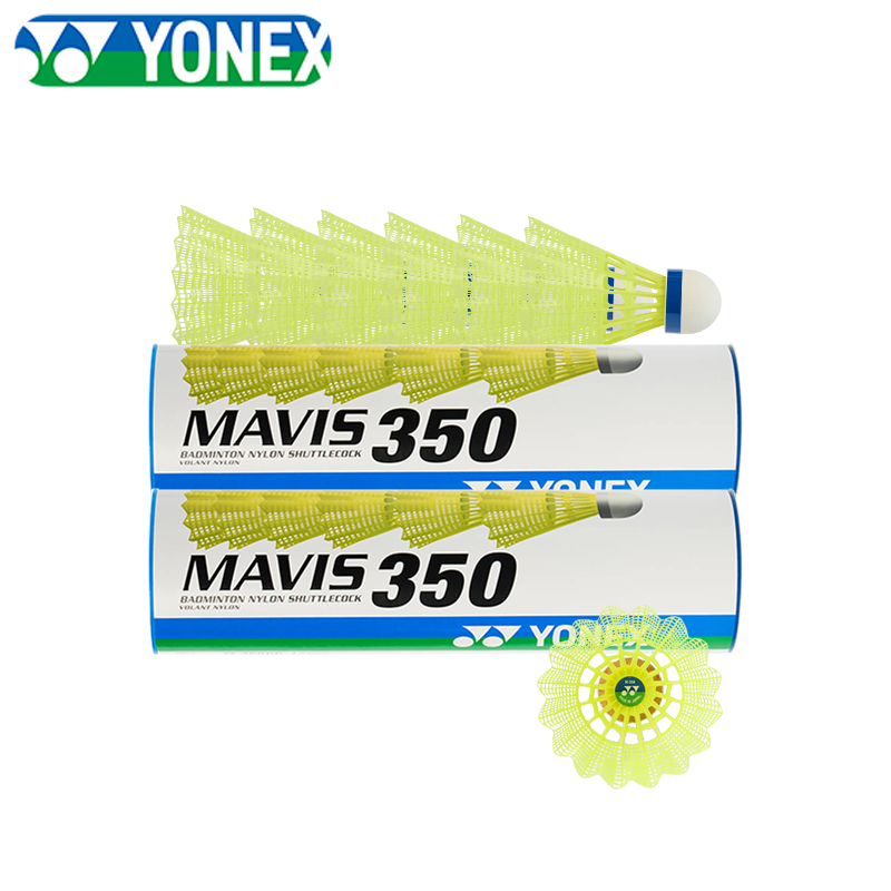 Vợt cầu lông Yonex MAVIS-350 Combo 12 quả cầu nylon: bay ổn, chơi bền