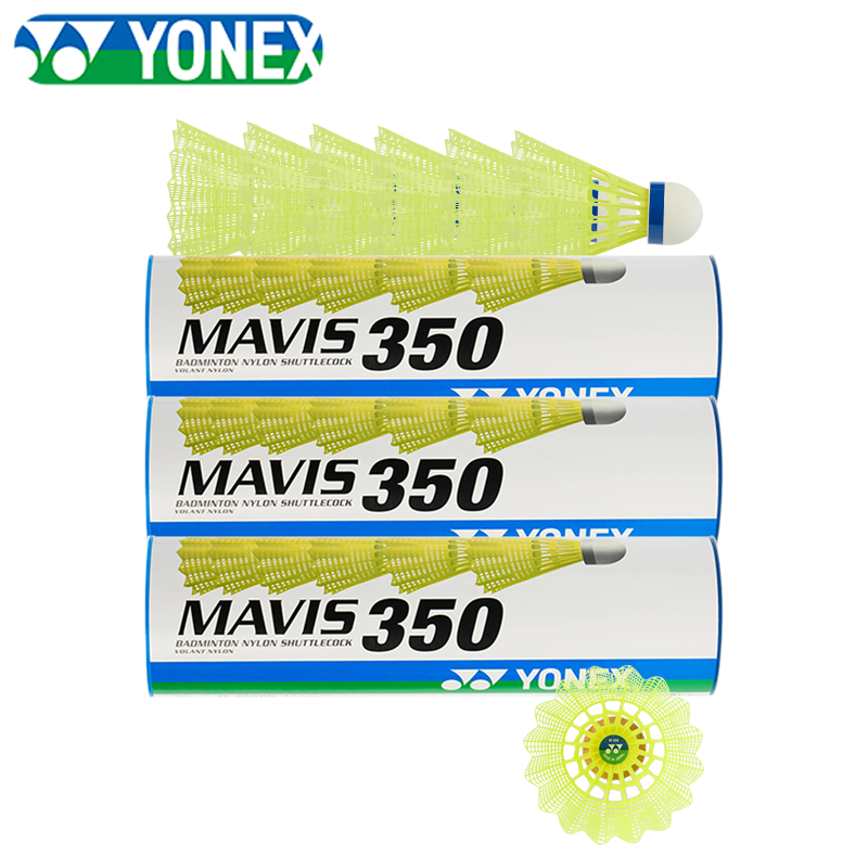 Vợt cầu lông Yonex MAVIS-350 Combo 18 quả cầu nylon: bay ổn, chơi bền
