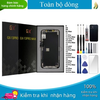 Màn hình GX/HD/OLED chính hãng tương thích IP X/XS/XR/Xs Max/11/12/13/MINI/14/15/16/Pro/Plus/Pro Max