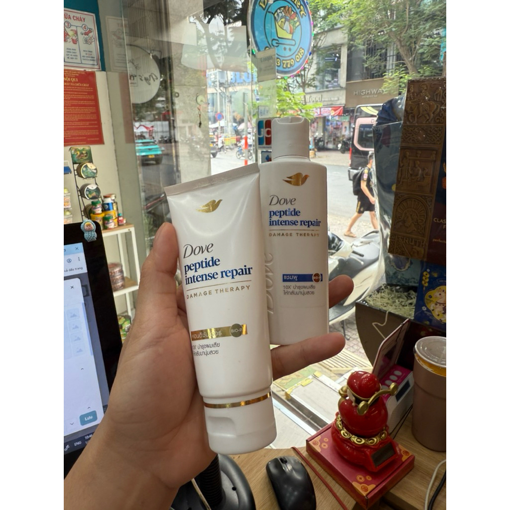 combo gội xả mini 60ml dove 🇹🇭 chuẩn