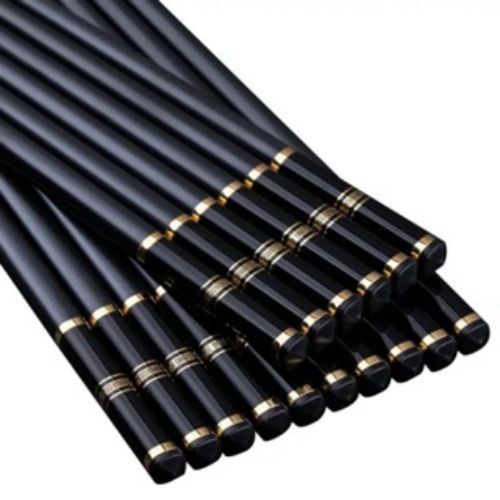 Đũa Viền Vàng Nhựa Cao Cấp-Đũa Nhựa Viền Vàng Chịu Nhiệt Chống Mốc