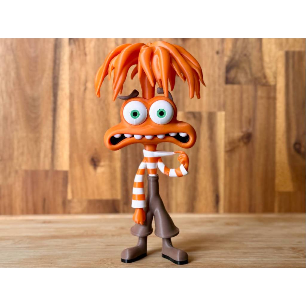 nhân vật Anxiety (Lo Âu), phim hoạt hình Inside Out 2 (Những Mảnh Ghép Cảm Xúc 2) của Pixar và Disne