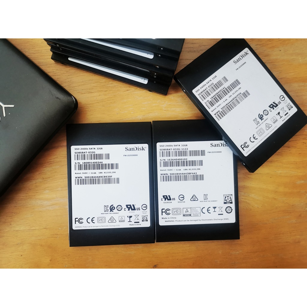 Ổ cứng SSD 32GB Sandisk bảo hành 12 tháng ổ cứng ssd laptop pc 32GB, 60GB, 120GB, 240GB