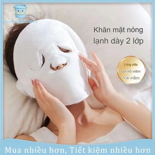 <OBO>Mặt nạ Khăn nóng, cho mặt nạ, xông mặt, làm đẹp da mặt, khăn trắng thích hợp để chườm nóng cho khuôn mặt củ