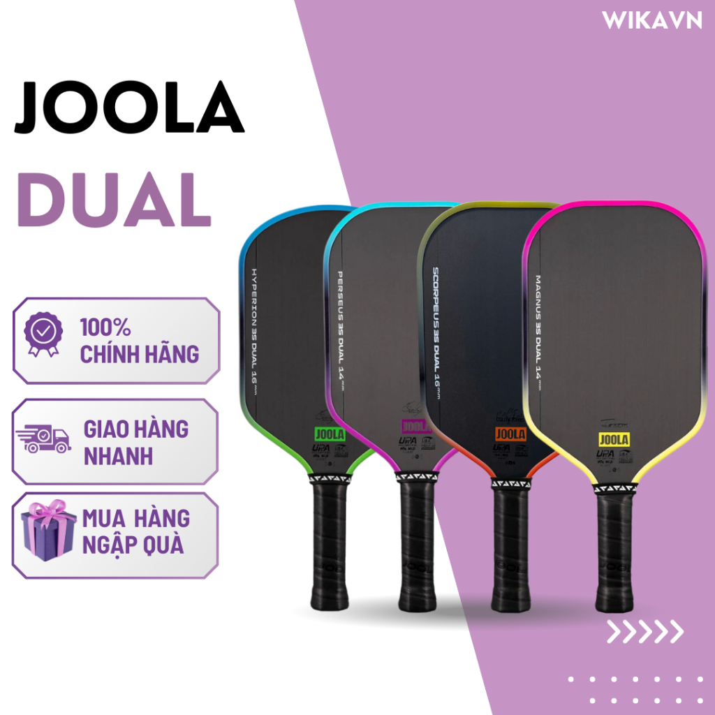 Vợt Pickleball JOOLA Gen 3S Dual Chính Hãng Chuẩn USAPA – Phù Hợp Thi Đấu Trợ Lực Tốt