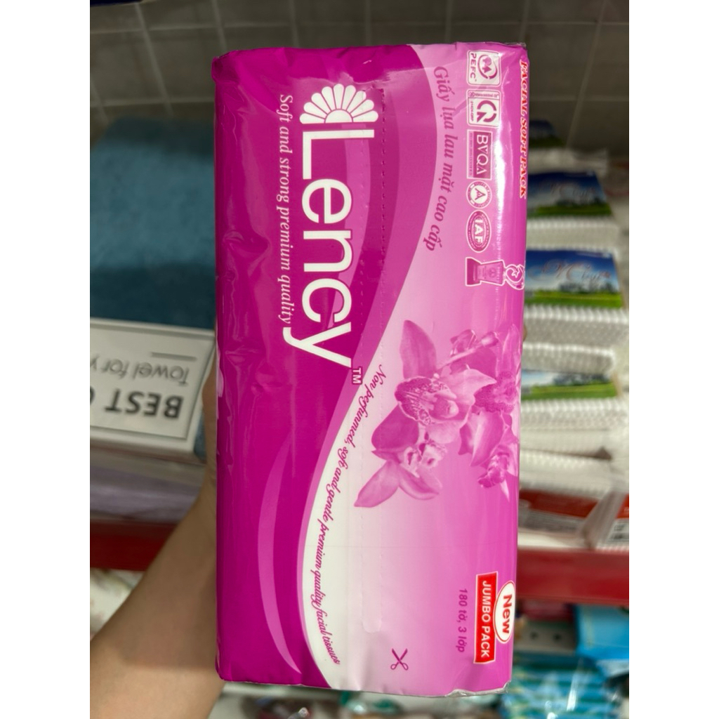 Giấy rút giấy lau Lency 280 tờ