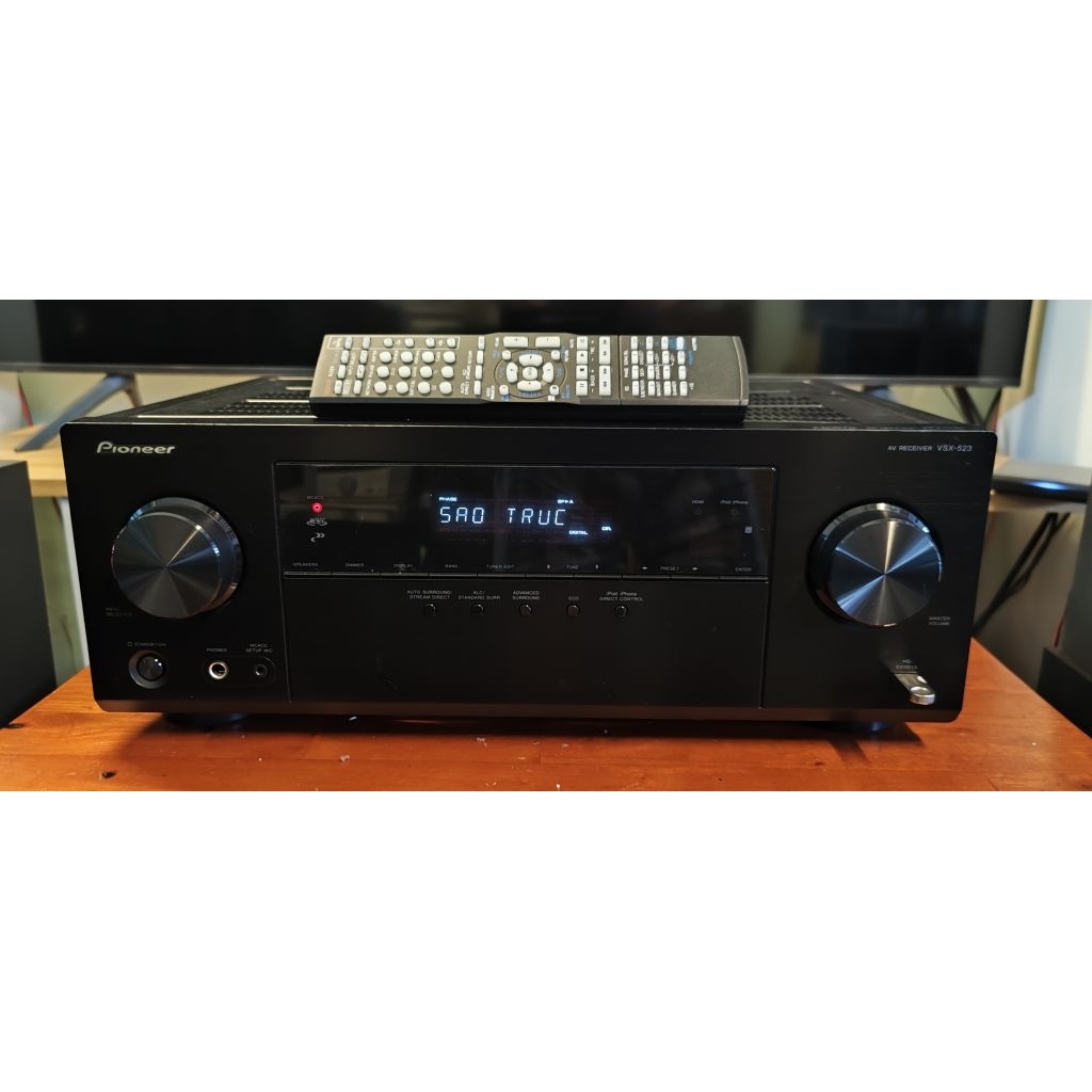 Amply Pioneer VSX-523 HDMI 4K ARC hàng chính hãng