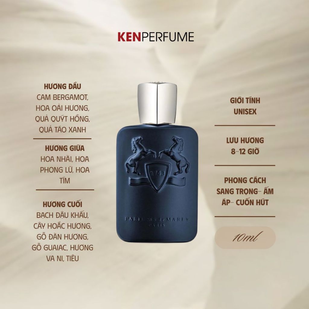 10ML Parfums de Marly Layton | Nước Hoa Unisex | Ken Perfume