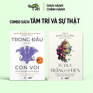 Combo Tâm Trí Và Sự Thật - Trong Đầu Có Giấu Con Voi & Tư Duy Trắng Và Đen