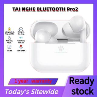 Tai Nghe Bluetooth PRO 2 ANC (bản mới), Fix lOS 26, Nâng cấp màng loa, Âm to, Bass hay, Pin trâu 8H，Điều khiển cảm ứng