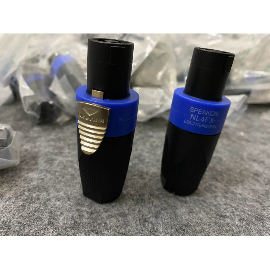 Giắc loa neutrik NL4FX, hàng 4pin, giá 1 cái