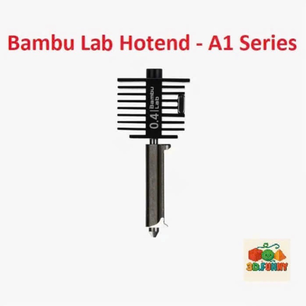 [Chính Hãng] Bambu Lab Hotend A1 Series - Bộ Đầu In Hotend Thép Cứng/Thép Không Gỉ Cho Máy In Bambu 