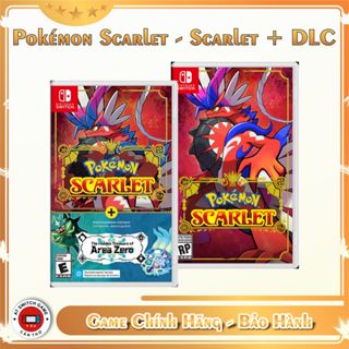 Băng game Pokemon Scarlet - Scarlet DLC cho Nintendo