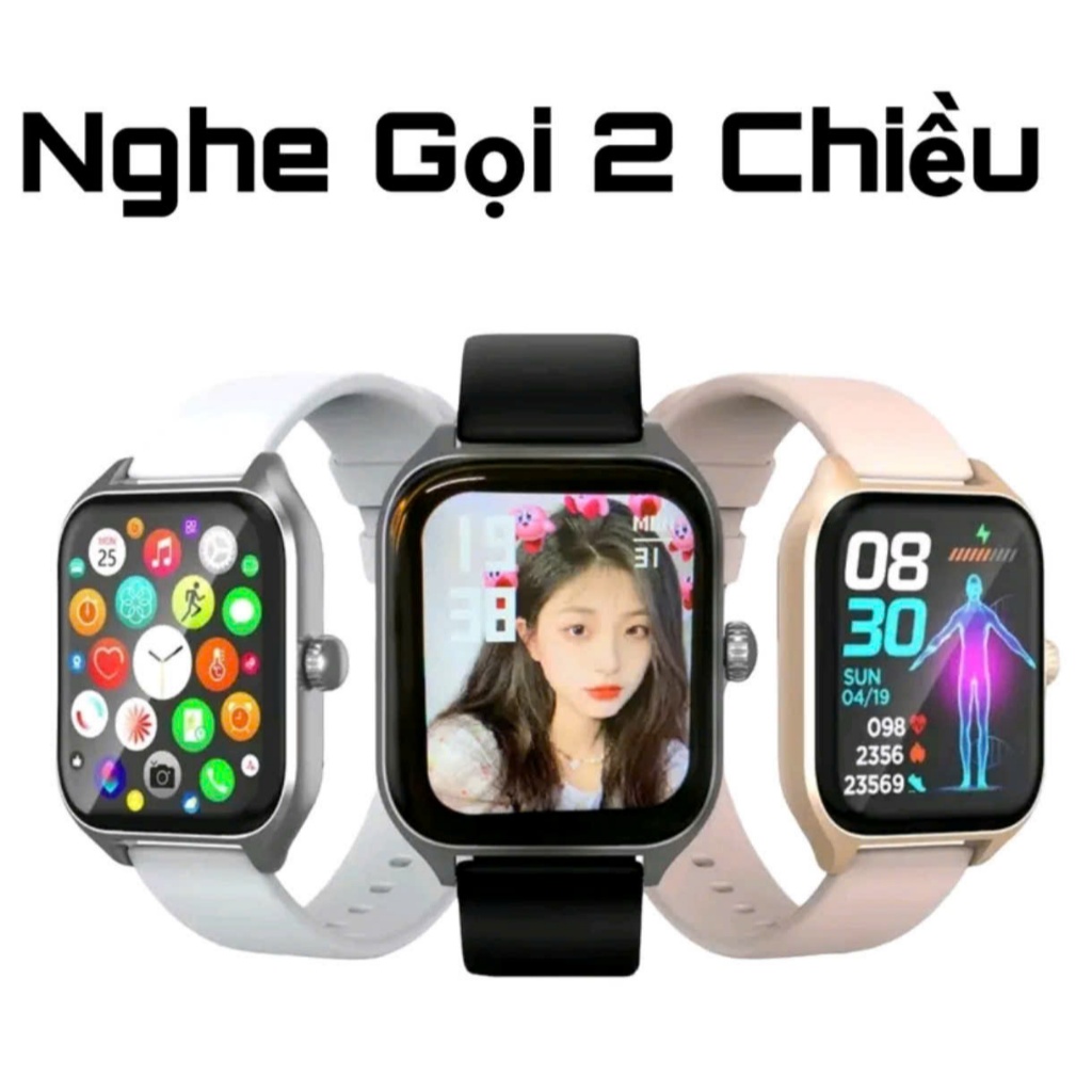 (Sale 40 %)Đồng hồ thông minh T800 Pro Max Nghe gọi Chống nước Cho Nam Nữ, Chơi game, Nhận thông báo