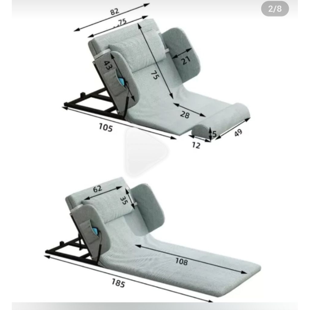 GA giường (GRAP) dành cho Giường Nâng Hạ trợ Lực Bằng Điện Hỗ Trợ Nâng Đỡ Bệnh Nhân