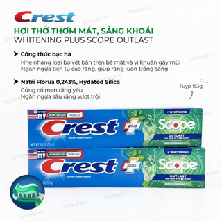 [TRẢ ORDER DƯ] Kem Đánh Răng CREST