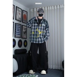 ÁO SƠ MI FLANNEL OVDY OVERSIZE UNISEX