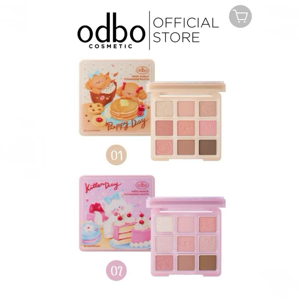 od2024 Phấn mắt sweet munch odbo