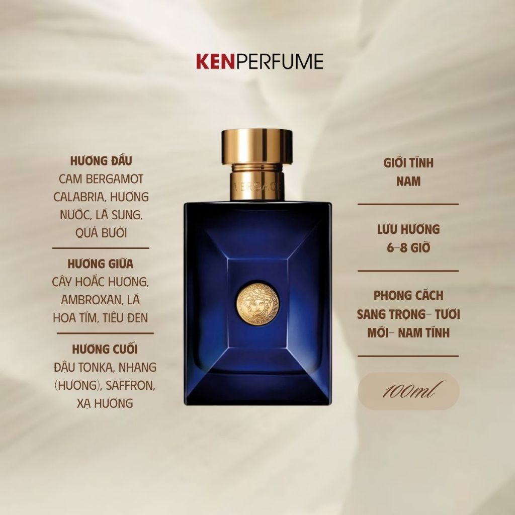 Nước hoa Fullsize 100ML Dylan Blue Pour Homme | Nước Hoa Nam | Ken Perfume