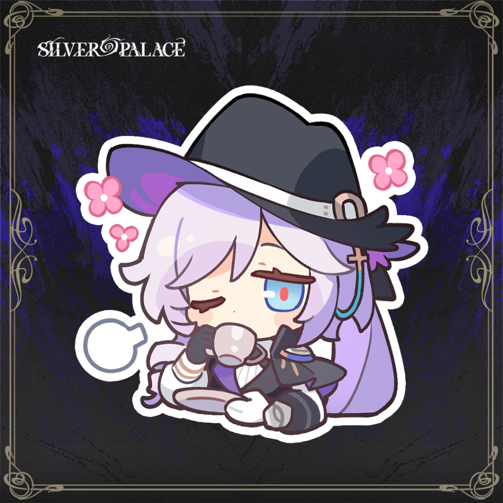[Silver Palace] Sticker Silver Palace - Hình dán Detective, Alf, Cynthia và Argos (16 hình)