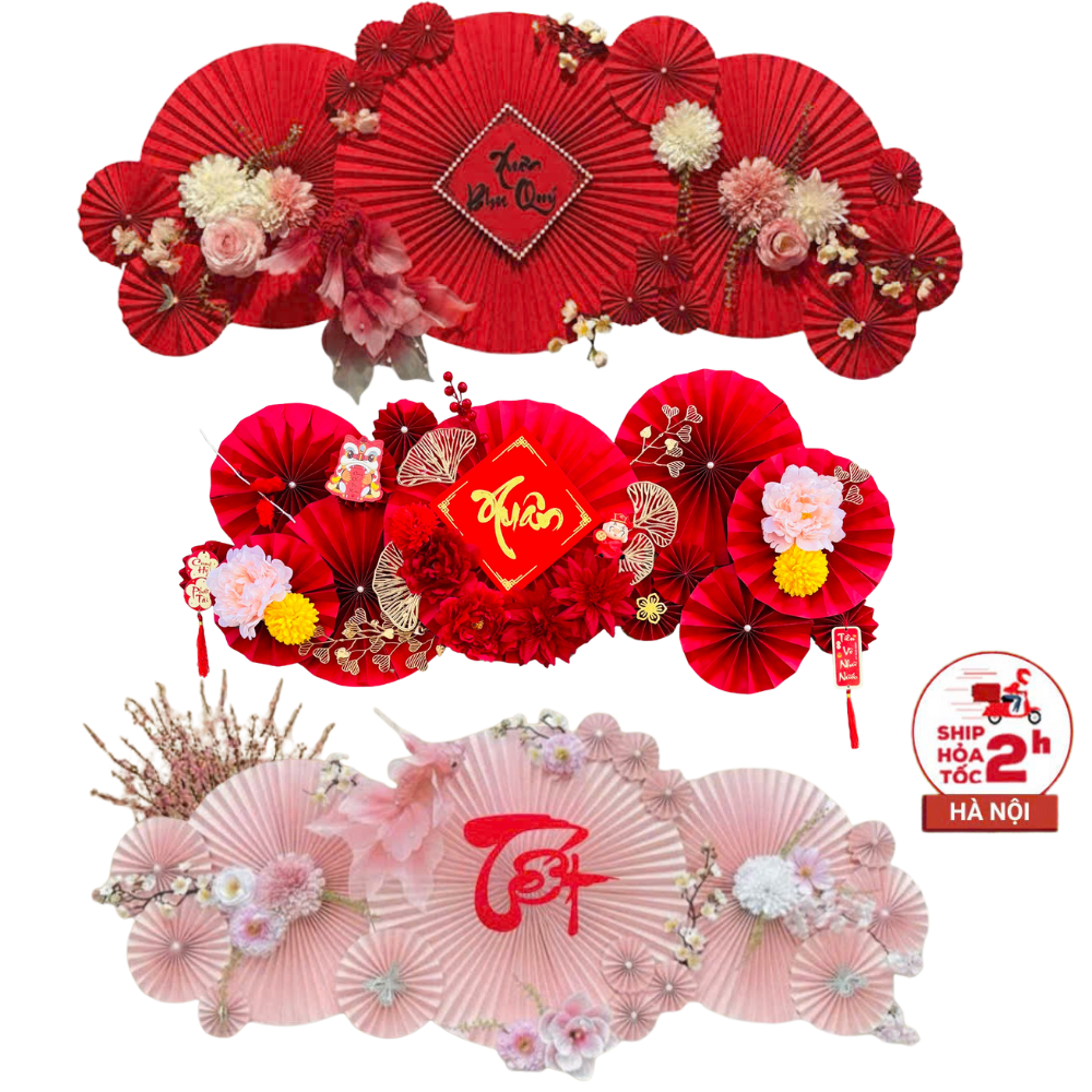 Chữ Tết Trang Trí 2026 Size Cỡ Lớn. Set Chữ Tết Alu Đỏ Decor Dán Mành Mẹt Dèm Cửa Kính.