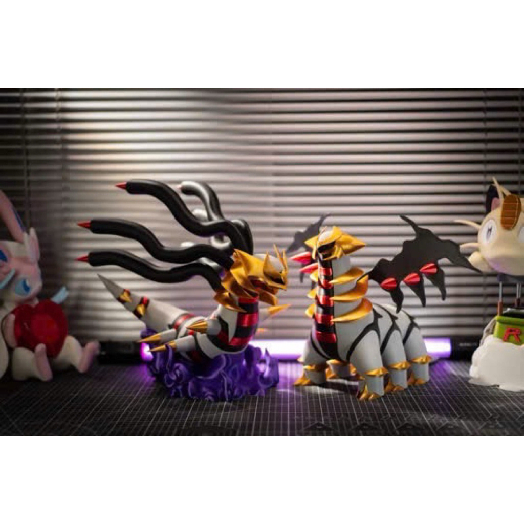 Mô hình Giratina Origin Forme 25cm - Pokemon Huyền Thoại Hệ Ma/Rồng - Có Đế Cloud Tím