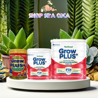 Sữa Bột Growplus Đỏ Nutifood 1+2+ 850gr và 1.5kg (Mẫu Mới)