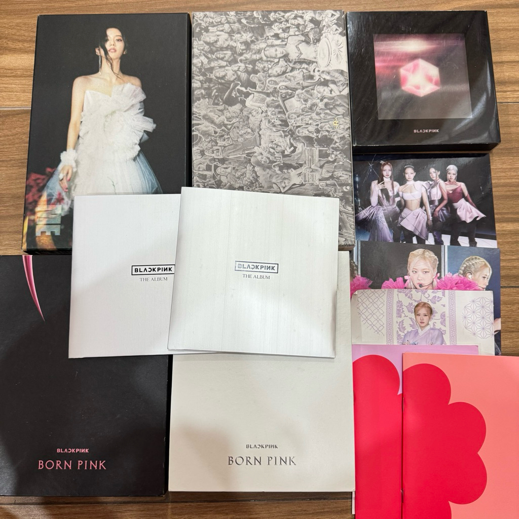 [BLACKPINK] Album Blackpink Jisoo Rosé box rỗng hàng chính hãng