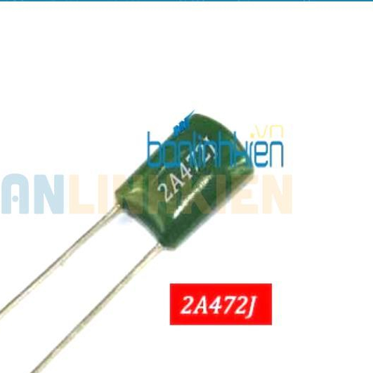 Tụ Mica 472 100V ( 2A472J) (10 chiếc) Mã LK_12890