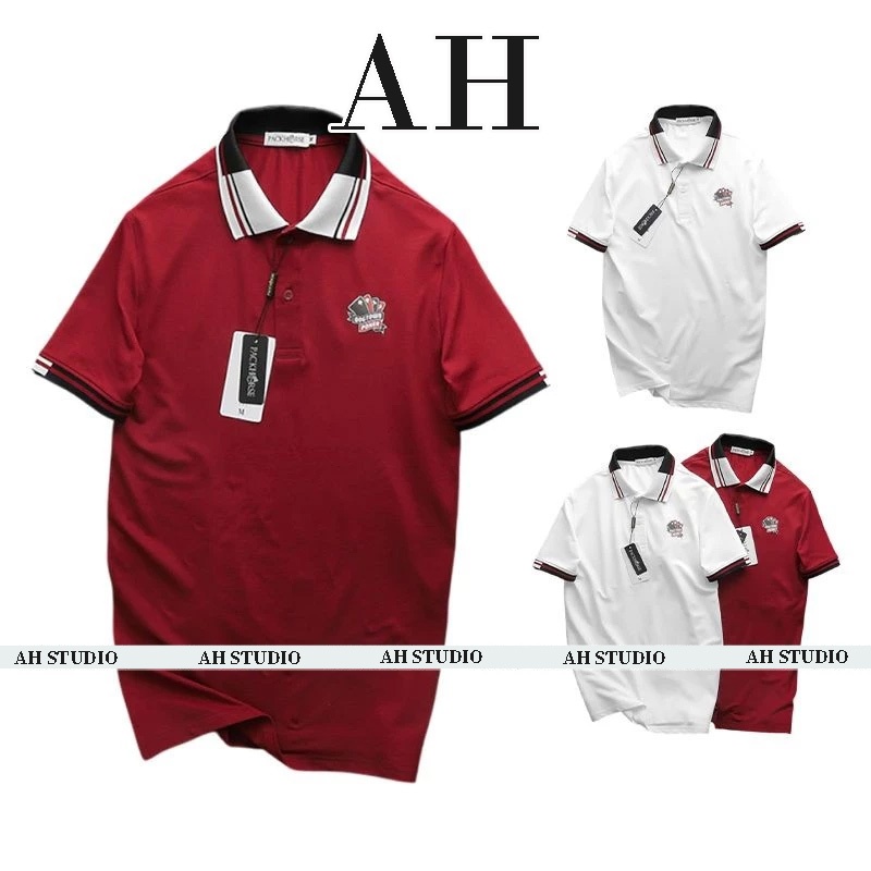 Áo POLO nam vải cá sấu lạnh, thoáng mát, thời trang, cao cấp - PACK POKER | AH STUDIO