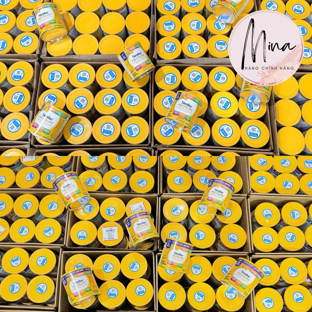 [Đủ bill] Sữa cho trẻ sinh non nhẹ cân từ 0 -12 tháng tuổi Sữa Similac Neosure của Mỹ