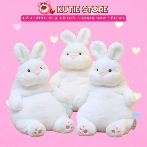 THỎ MÁ HỒNG CUTE DỄ THƯƠNG
