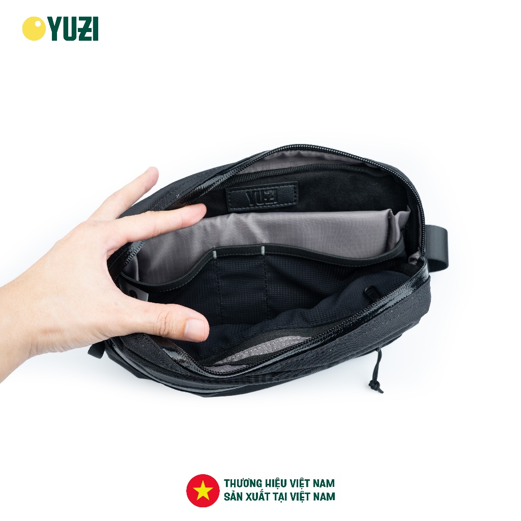 Túi đeo chéo YUZI GO SLING 2.5L X-Grid TPU Ripstop - Siêu nhẹ, chống nước, ngăn chứa thông minh | BigBuy360 - bigbuy360.vn