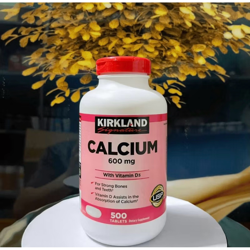 Viên uống Canxi Kirkland Calcium 600mg + D3