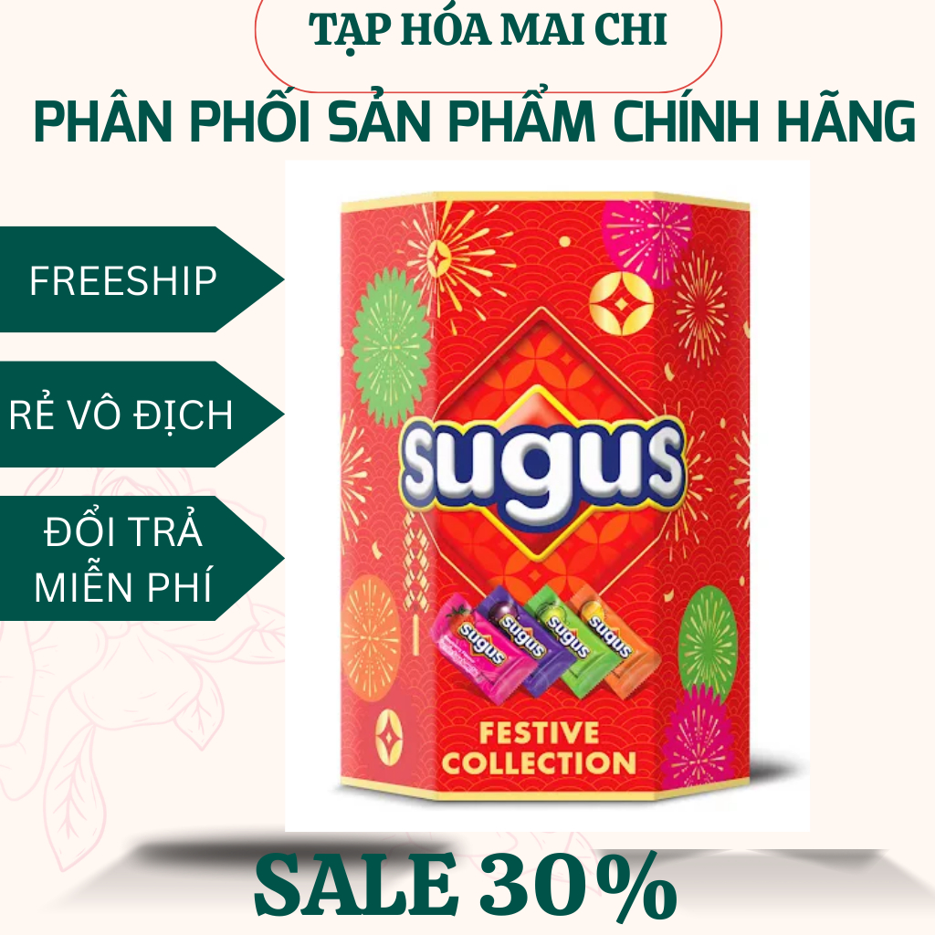 Kẹo mềm Sugus trái cây hộp lục giác 99g-HÀNG CHÍNH HÃNG