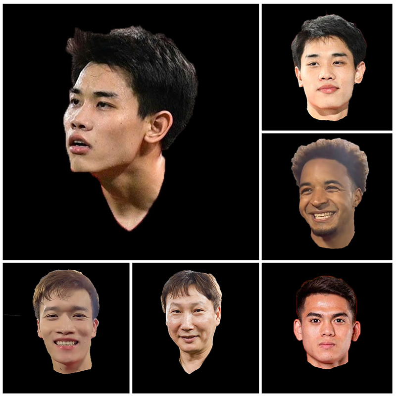 MẶT NẠ CẦU THỦ đình bắc U23 VIỆT NAM ĐỘI TRÙM ĐẦU ĐI BÃO, Mũ trùm đầu cầu thủ nổi tiếng ronaldo mess