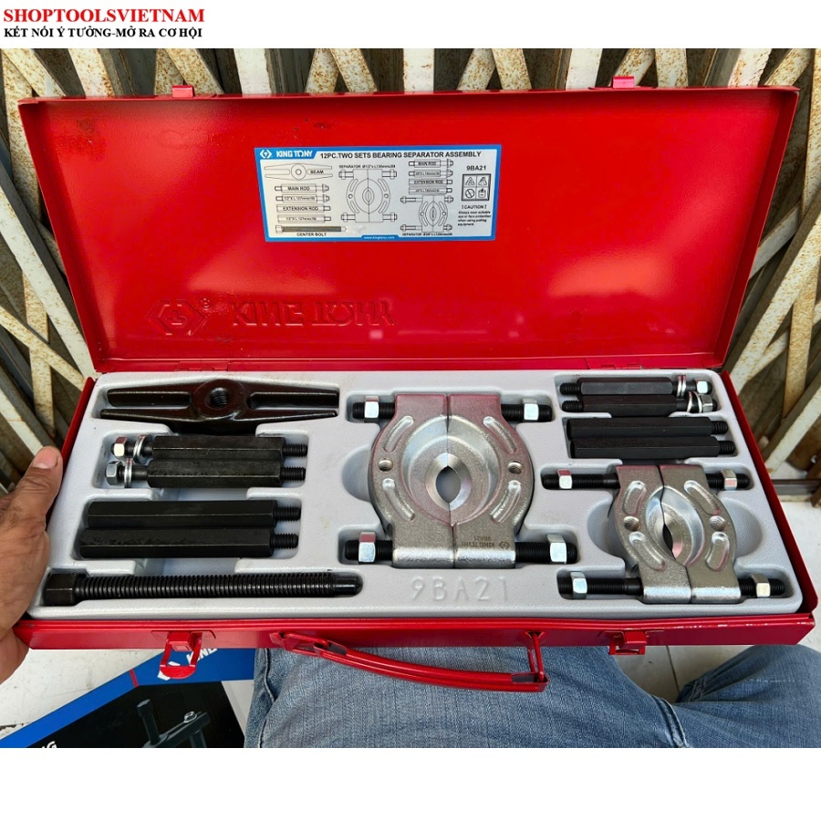 Bộ cảo bạc đạn 2 dĩa 30-75mm Kingtony 9BA21