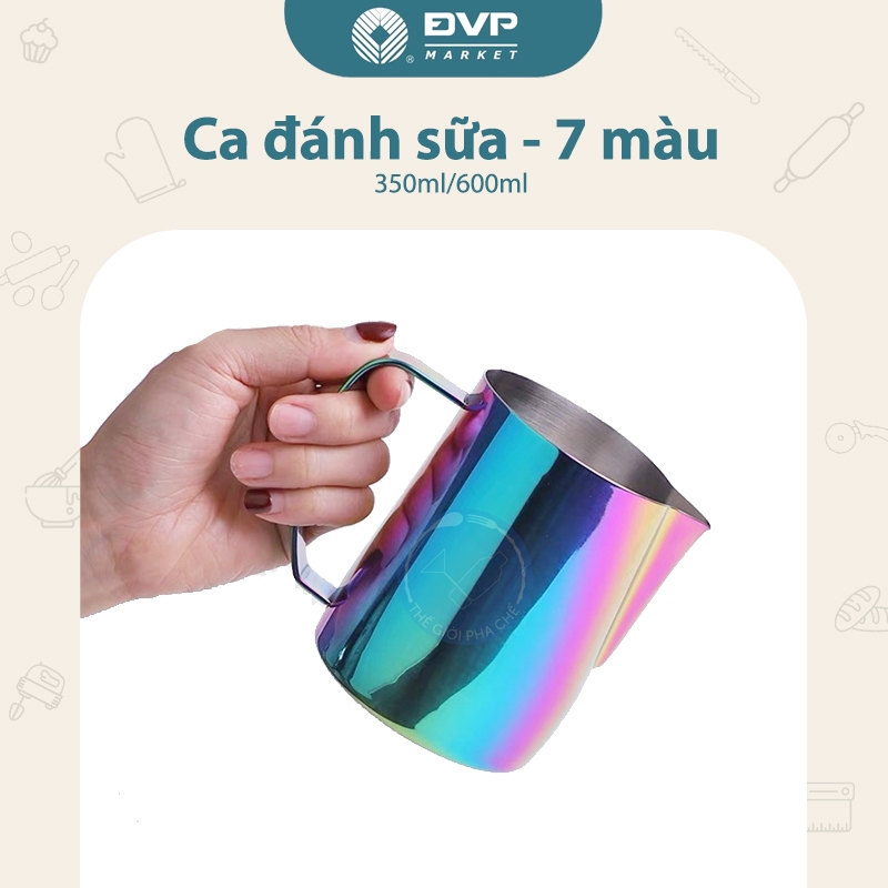 Ca đánh sữa - 7 màu (350ml/600ml)