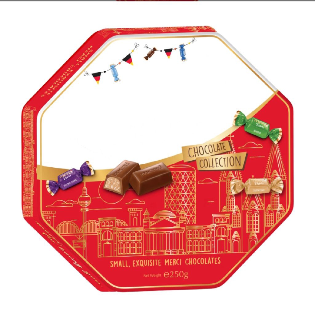 Socola Hỗn Hợp Merci Petits Hộp Thiếc 250G