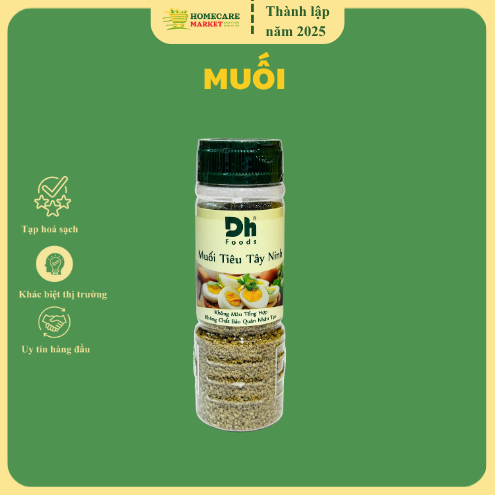 Muối Tiêu Tây Ninh DH FOOD 120G