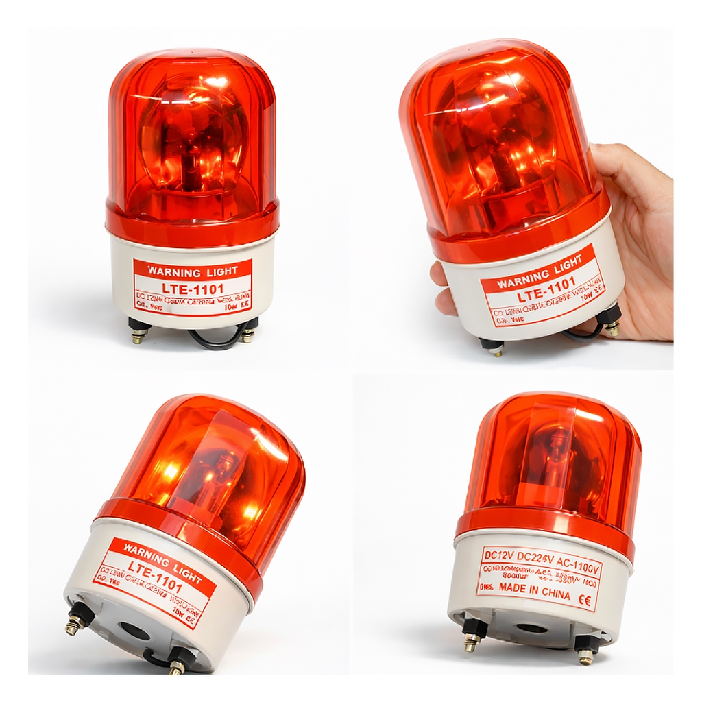 Đèn xoay cảnh báo 12v 24v 220v