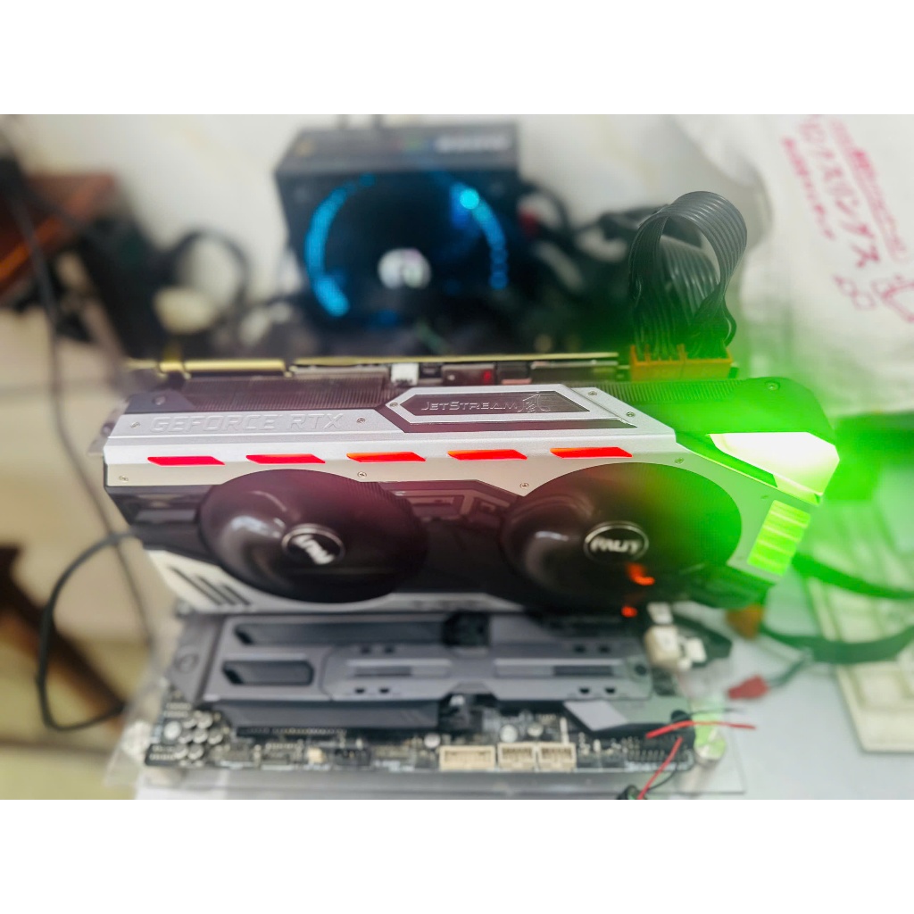 CARD MÀN HÌNH  PALIT JESTREAM RTX 2070 SUPER 8G (NGUYÊN ZIN 100%, ĐẸP KENG)