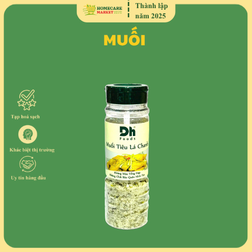 Muối Tiêu Lá Chanh DH FOOD 120G