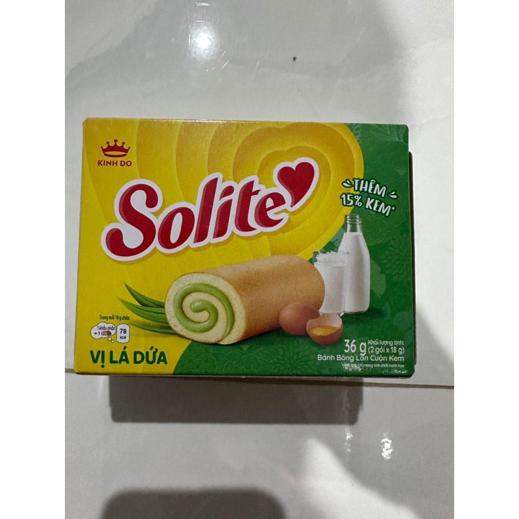 Bánh bông lan Solite