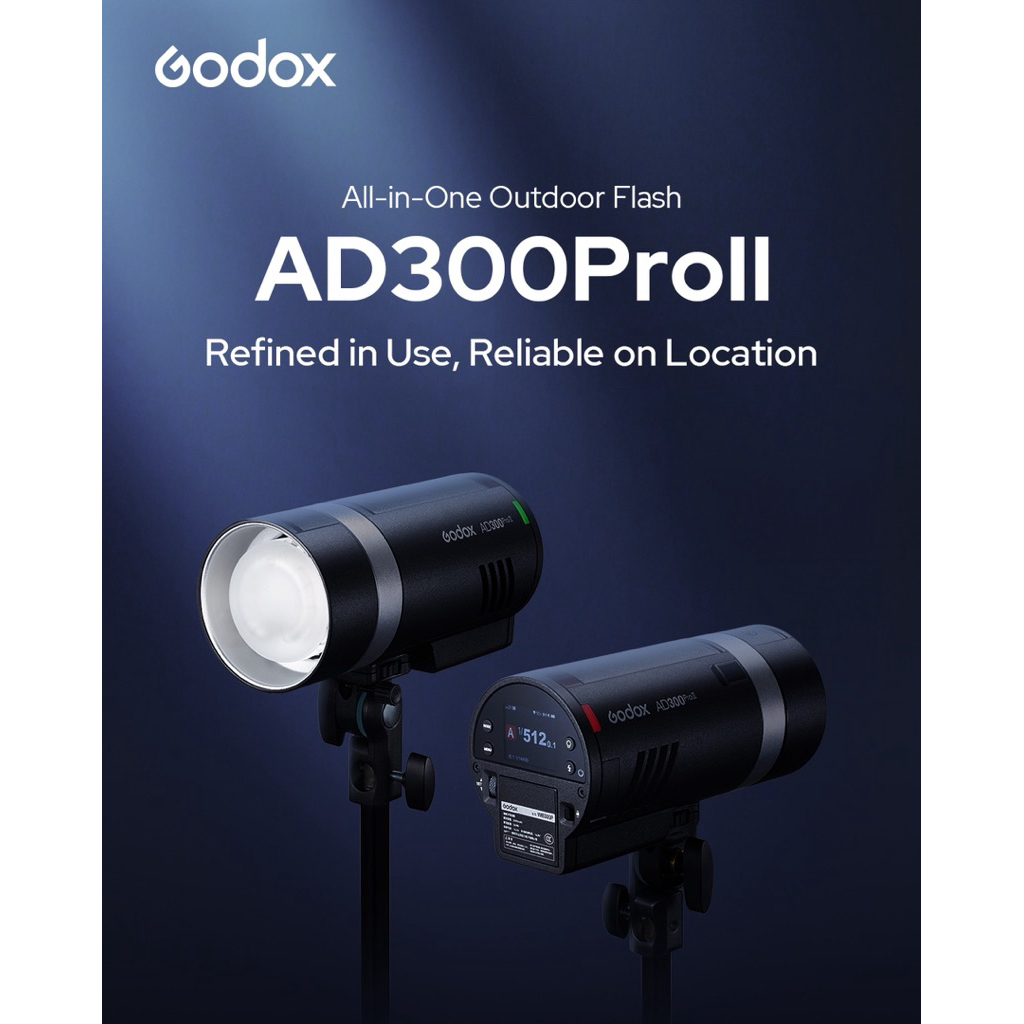 TA Camera: Đèn Flash Ngoại Cảnh Godox AD300 Pro ii (New 2026)
