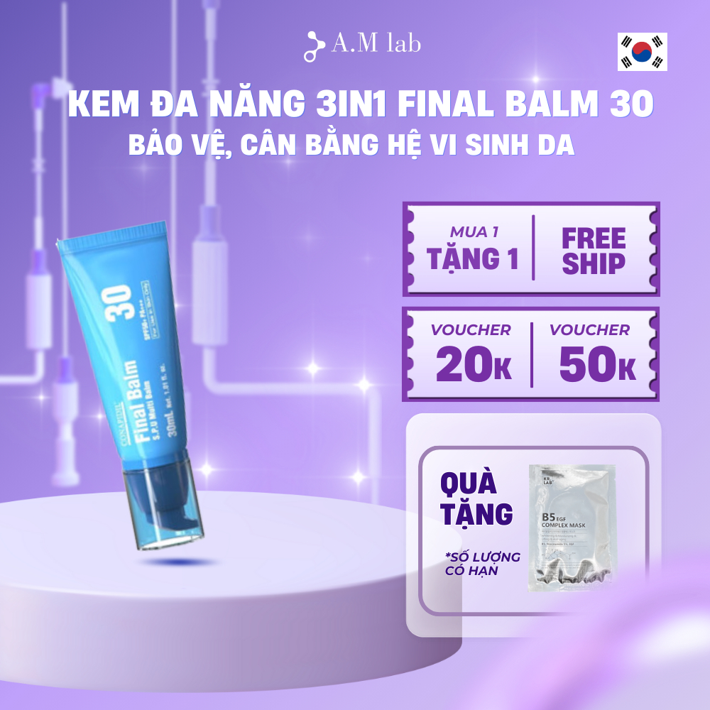 [RUBY VŨ STORE]Kem đa năng LÁ CHẮN ĐA NHIỆM Pharmesthetic FINAL BALM 30 SPF50+/PA+++