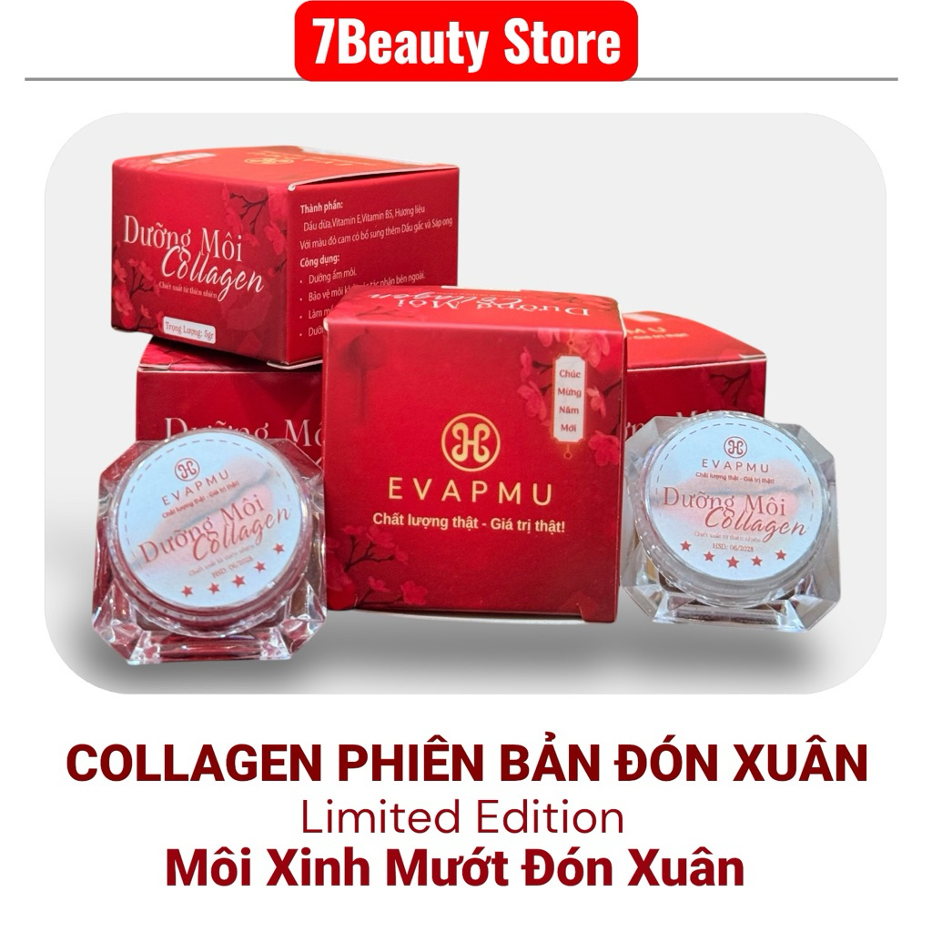 [HOT SALE] Son Dưỡng Gấc – Rose – Collagen | Dưỡng Ẩm, Giảm Thâm, Mờ Loang – Best Seller 5g và 10g
