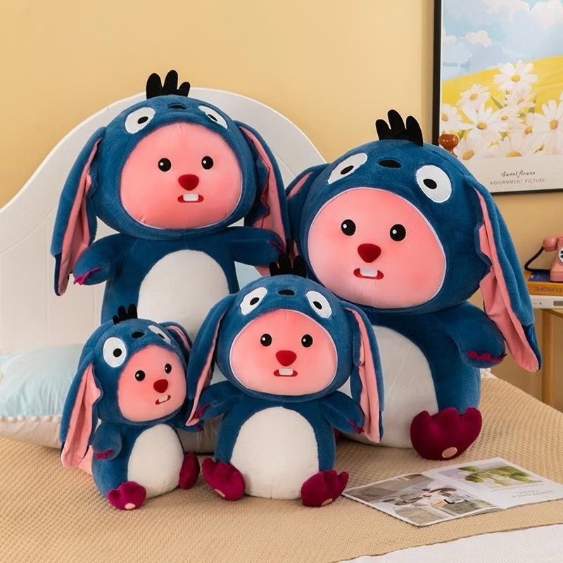 Gấu Bông Loopy Cosplay Stitch  , Capybara , Lotso  - Loopy Stitch , Loopy Capybara , Loopy Dâu Cao C
