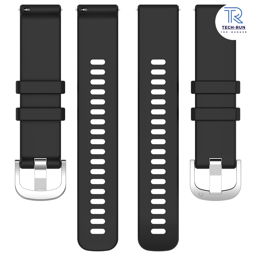 Dây Đeo Silicon Trơn Quick Release Đồng Hồ Garmin Venu / Vivioactive / Forerunner 18mm 20mm 22mm