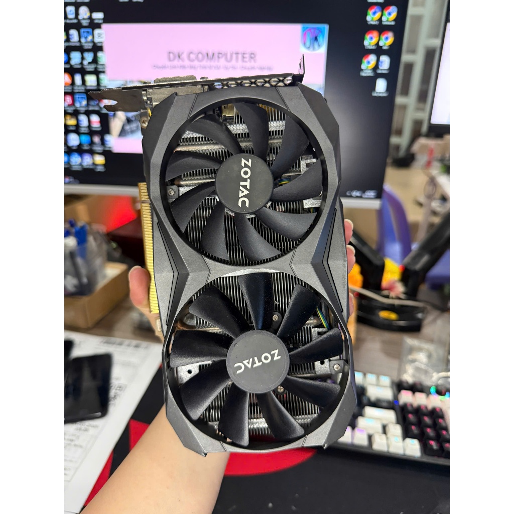 Card màn hình VGA GTX 1070 Ti 8GB Zotac 2 Fan cũ